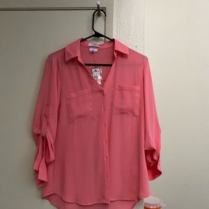 Express Brand button up blouse